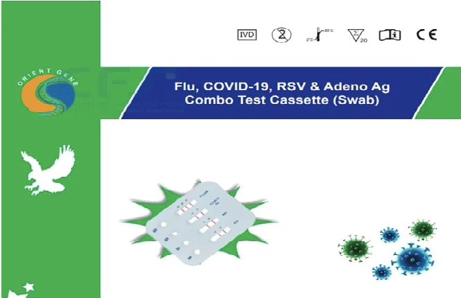 COMBO TEST ( COVID-19/Flu/RSV/Adeno )